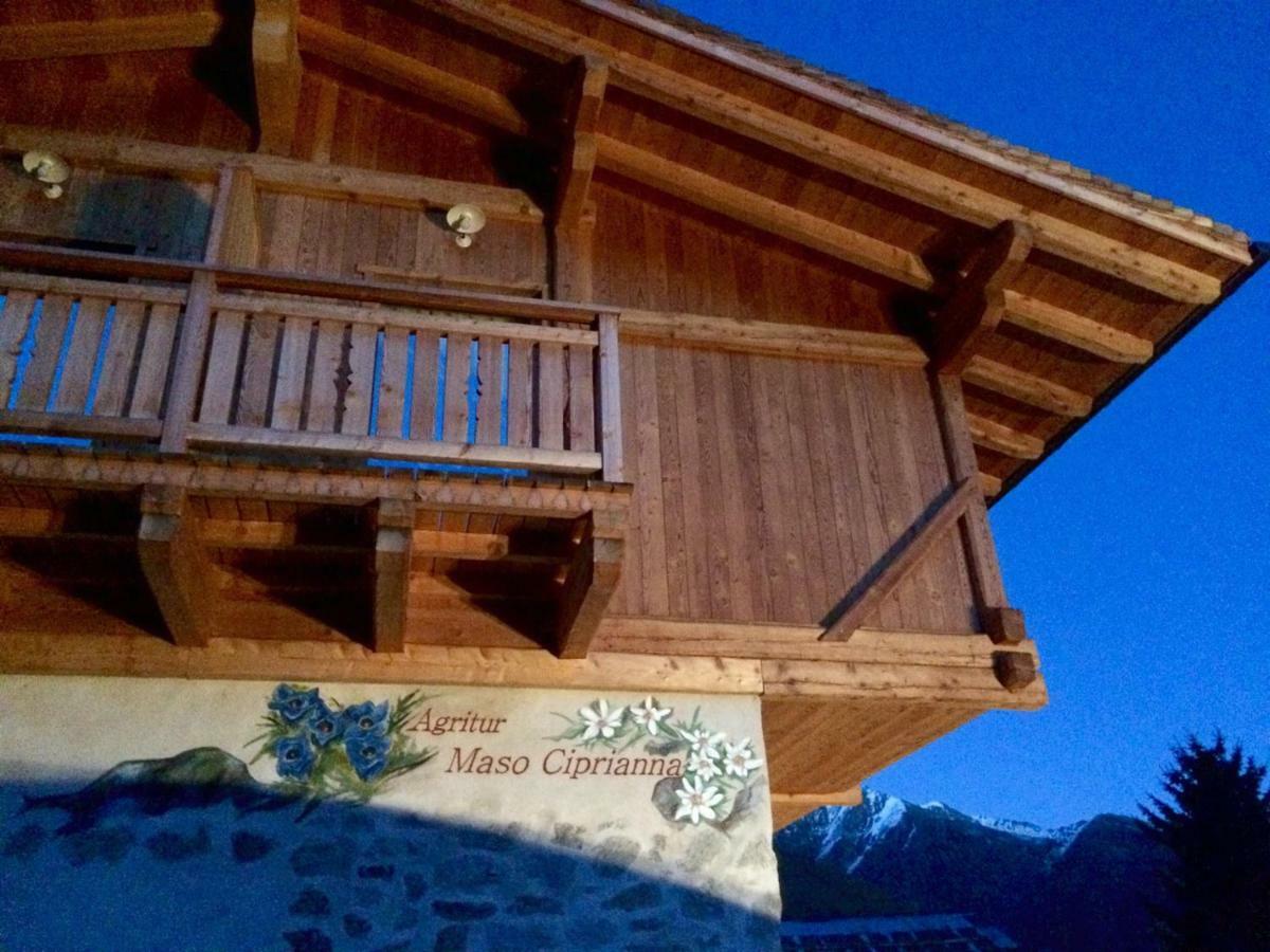 Agritur Maso Ciprianna B&B ราบบิ ภายนอก รูปภาพ